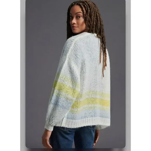 Anthropologie Florence Cardigan Sweater Size Medium - Picture 4 of 4